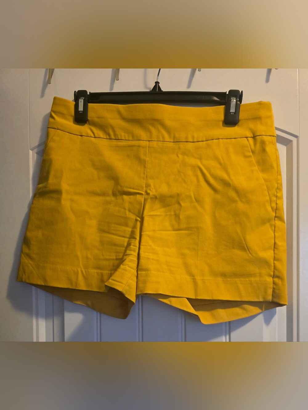 New York And Company  Yellow Women's Shorts